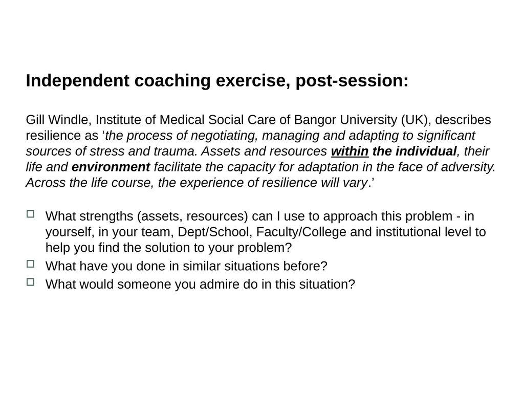Empathic approaches to research support in - slide 11 of 12