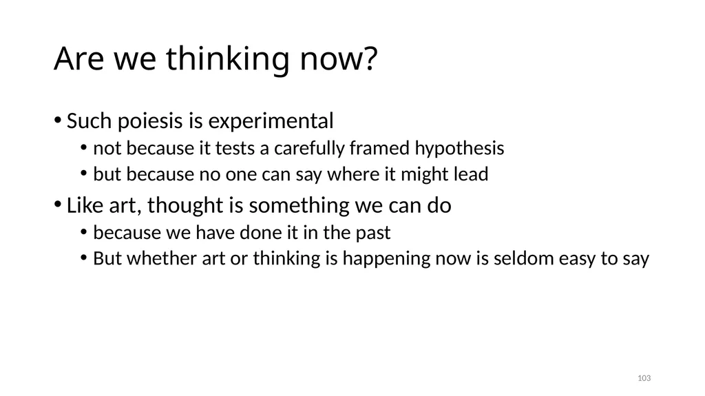 Carnap’s Contexts Nietzsche’s Lying Truth, - slide 103 of 104