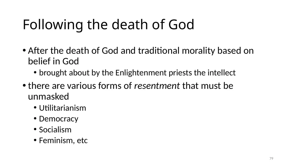 Carnap’s Contexts Nietzsche’s Lying Truth, - slide 79 of 104