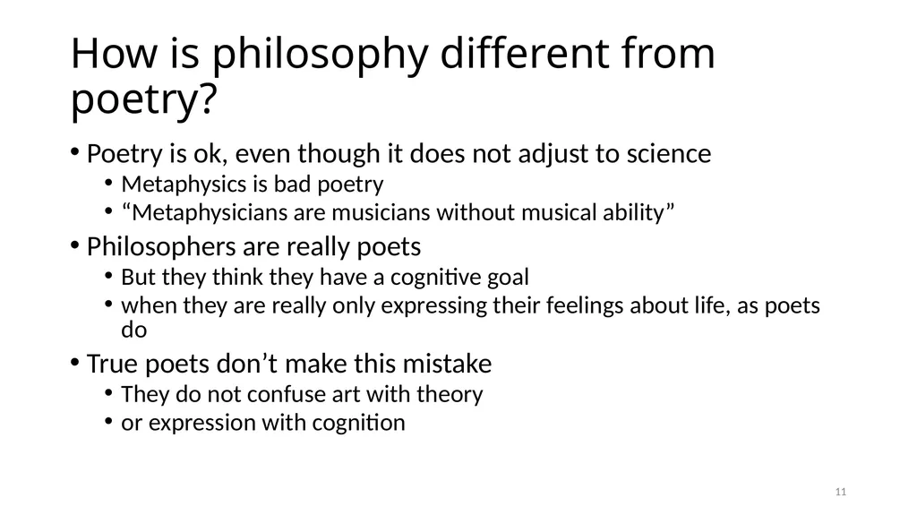Carnap’s Contexts Nietzsche’s Lying Truth, - slide 11 of 104