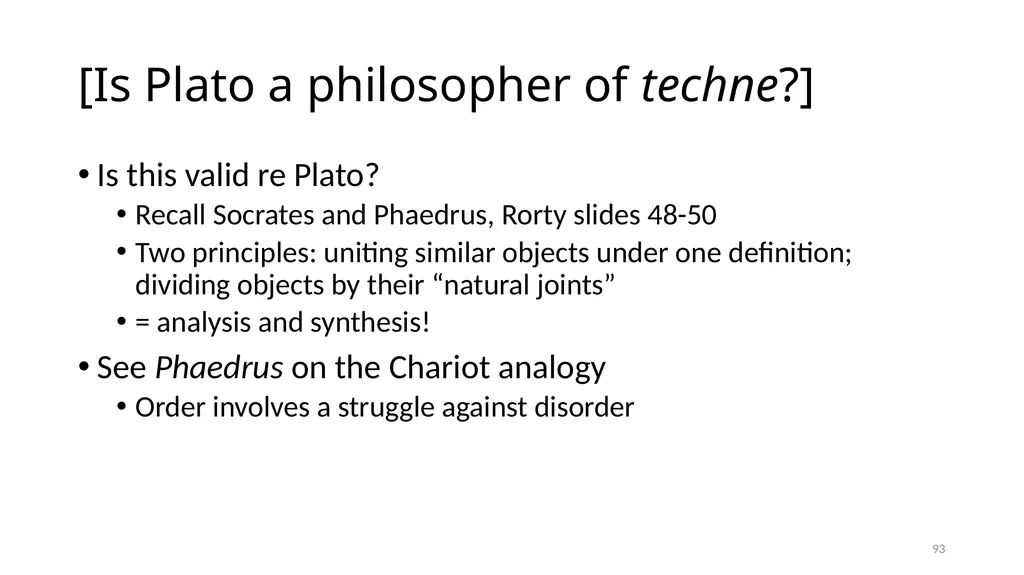Carnap’s Contexts Nietzsche’s Lying Truth, - slide 93 of 104
