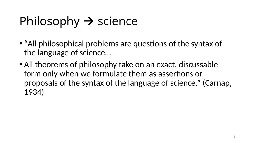 Carnap’s Contexts Nietzsche’s Lying Truth, - slide 5 of 104