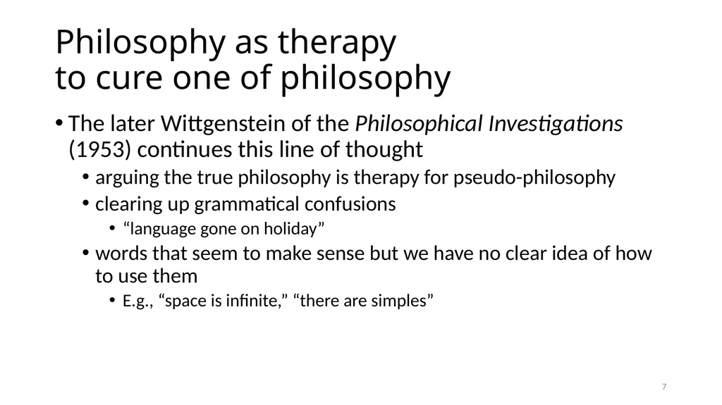 Carnap’s Contexts Nietzsche’s Lying Truth, - slide 7 of 104