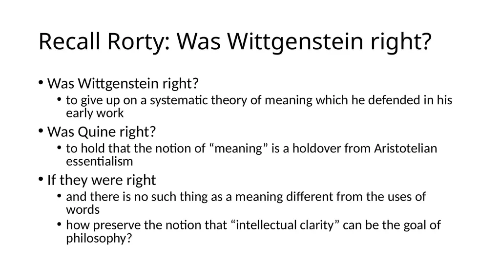 Carnap’s Contexts Nietzsche’s Lying Truth, - slide 38 of 104