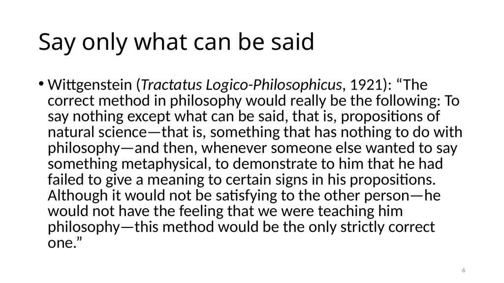 Carnap’s Contexts Nietzsche’s Lying Truth, - slide 6 of 104