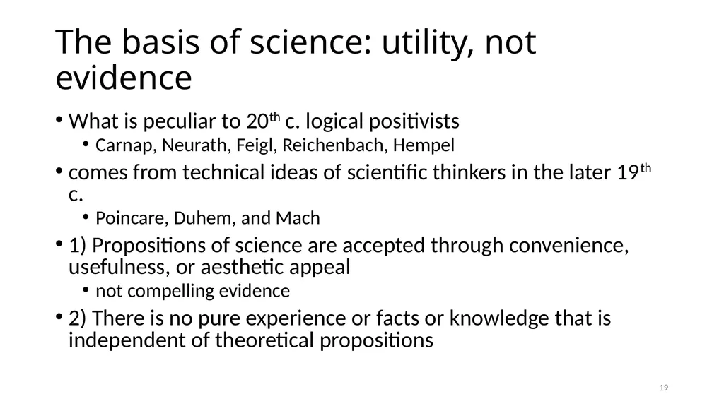 Carnap’s Contexts Nietzsche’s Lying Truth, - slide 19 of 104