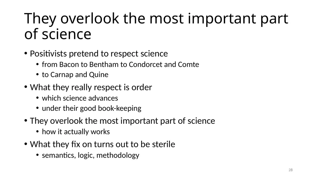 Carnap’s Contexts Nietzsche’s Lying Truth, - slide 28 of 104