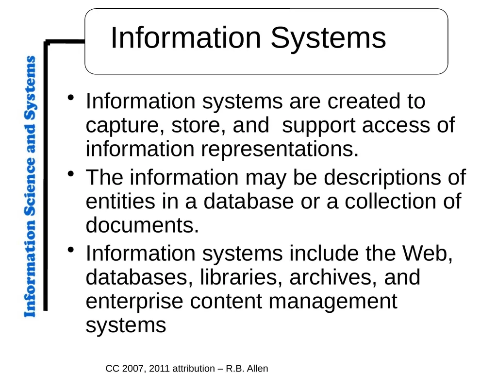 CC 2007, 2011 attribution – R.B. Allen Overture - slide 13 of 20