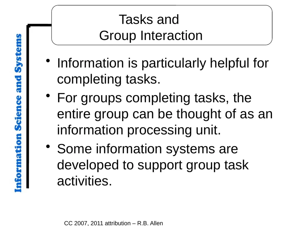 CC 2007, 2011 attribution – R.B. Allen Overture - slide 17 of 20