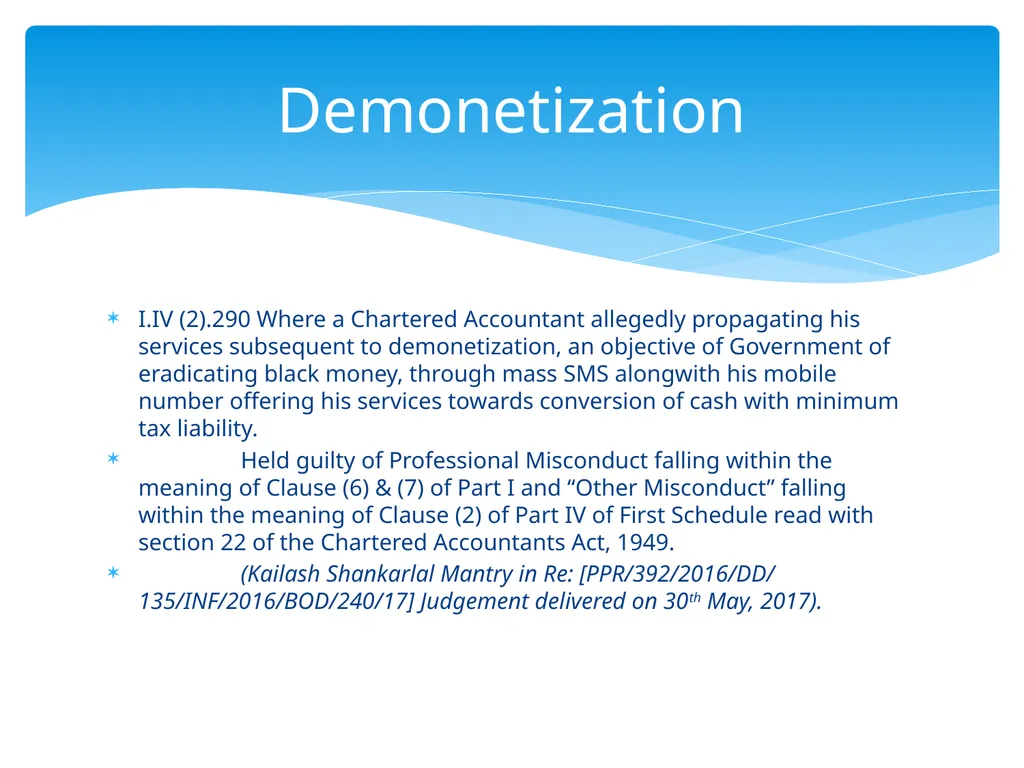 Disciplinary Case Studies Second Schedule (Others - slide 13 of 23