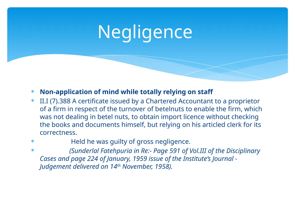 Disciplinary Case Studies Second Schedule (Others - slide 16 of 23