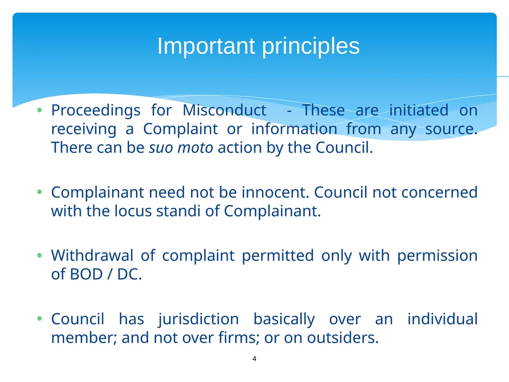 Disciplinary Case Studies Second Schedule (Others - slide 4 of 23
