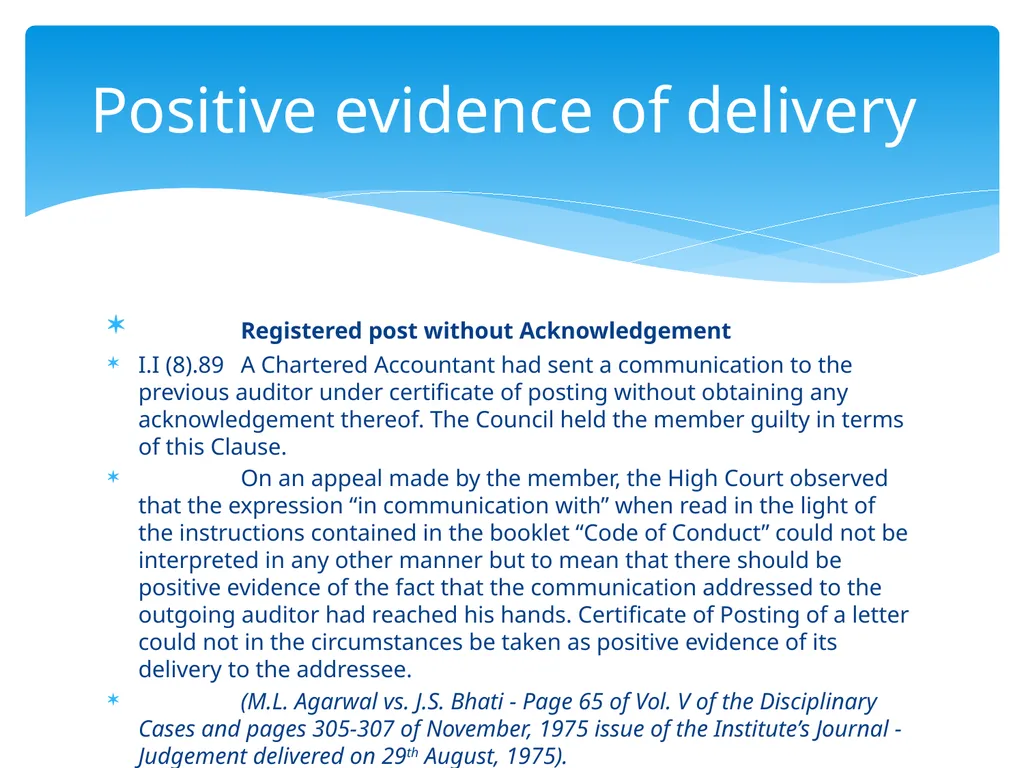 Disciplinary Case Studies Second Schedule (Others - slide 17 of 23