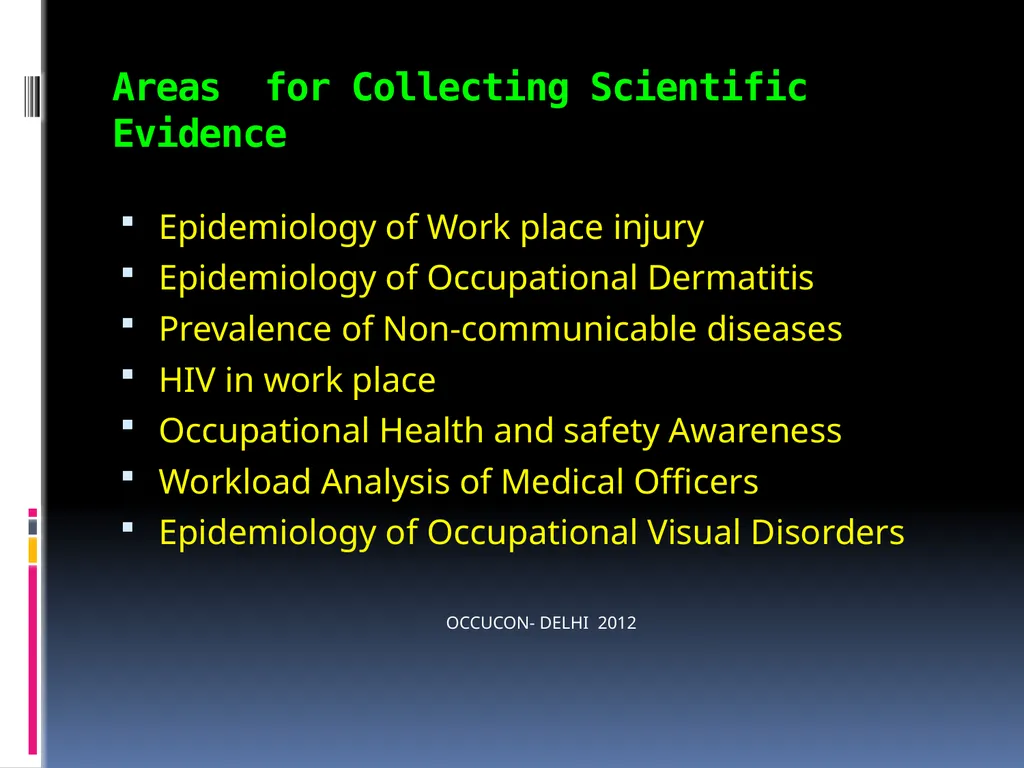 AN EXPERIENCE IN OPERATIONALISING AN INTEGRATED - slide 21 of 55
