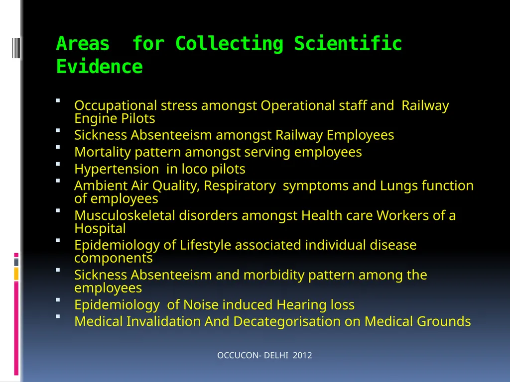 AN EXPERIENCE IN OPERATIONALISING AN INTEGRATED - slide 22 of 55