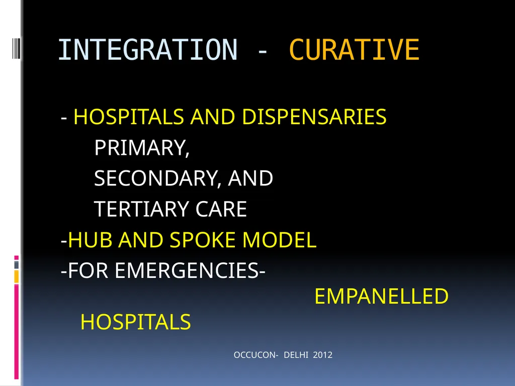 AN EXPERIENCE IN OPERATIONALISING AN INTEGRATED - slide 17 of 55
