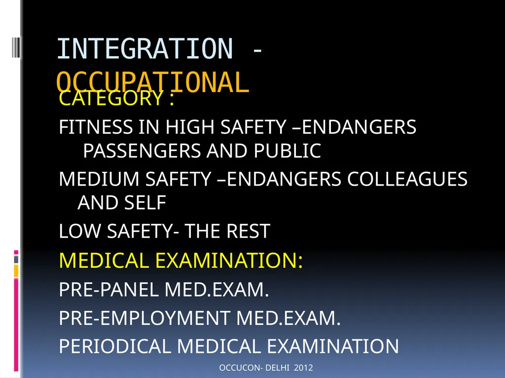 AN EXPERIENCE IN OPERATIONALISING AN INTEGRATED - slide 15 of 55