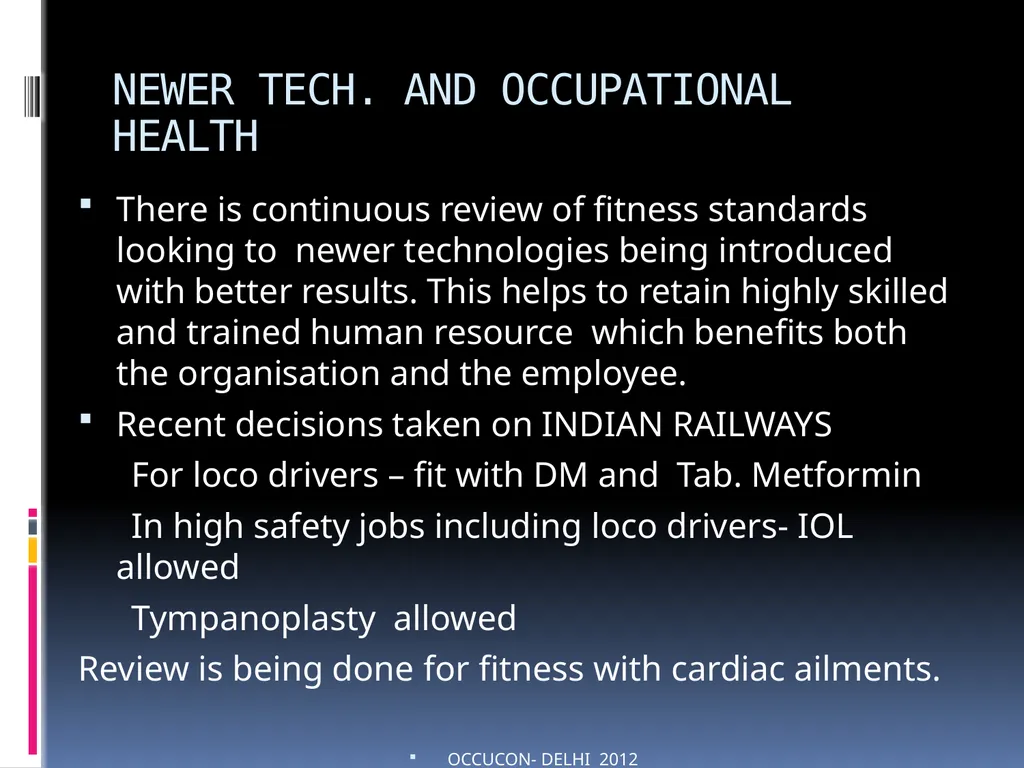 AN EXPERIENCE IN OPERATIONALISING AN INTEGRATED - slide 44 of 55