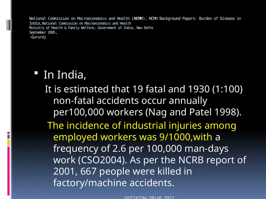 AN EXPERIENCE IN OPERATIONALISING AN INTEGRATED - slide 39 of 55