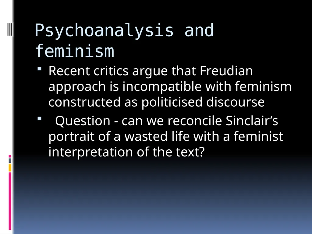 LIT 3101 Make It New May Sinclair (2) Overview May - slide 14 of 14