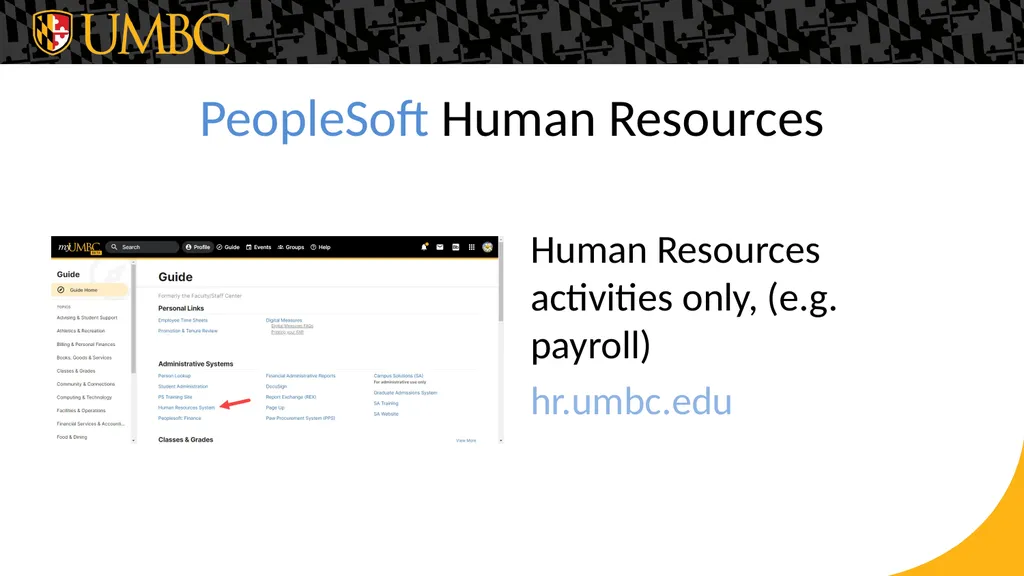 Introduction to PeopleSoft Finance General - slide 6 of 8