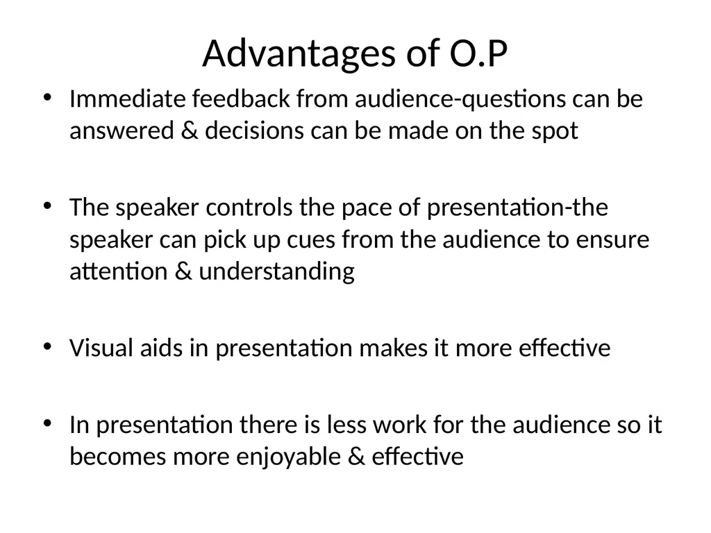 ORAL PRESENTATION Oral Presentation Definition- - slide 10 of 28