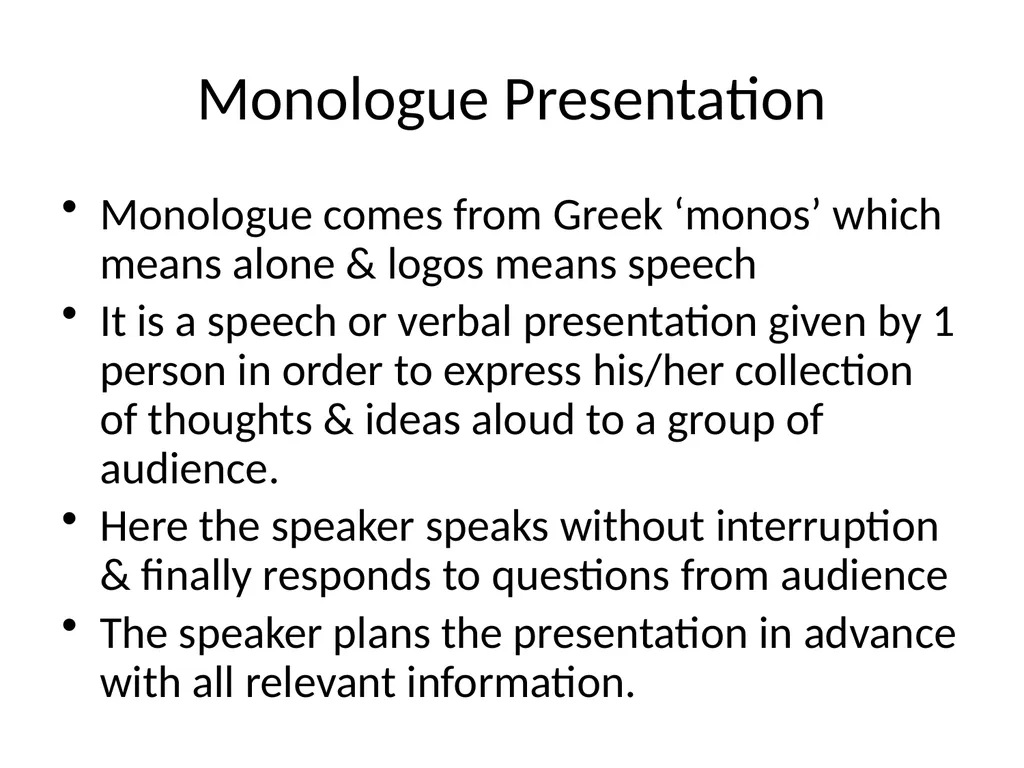ORAL PRESENTATION Oral Presentation Definition- - slide 6 of 28