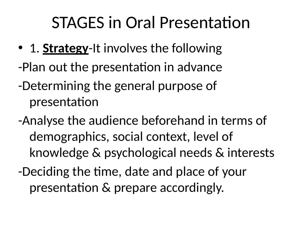 ORAL PRESENTATION Oral Presentation Definition- - slide 20 of 28