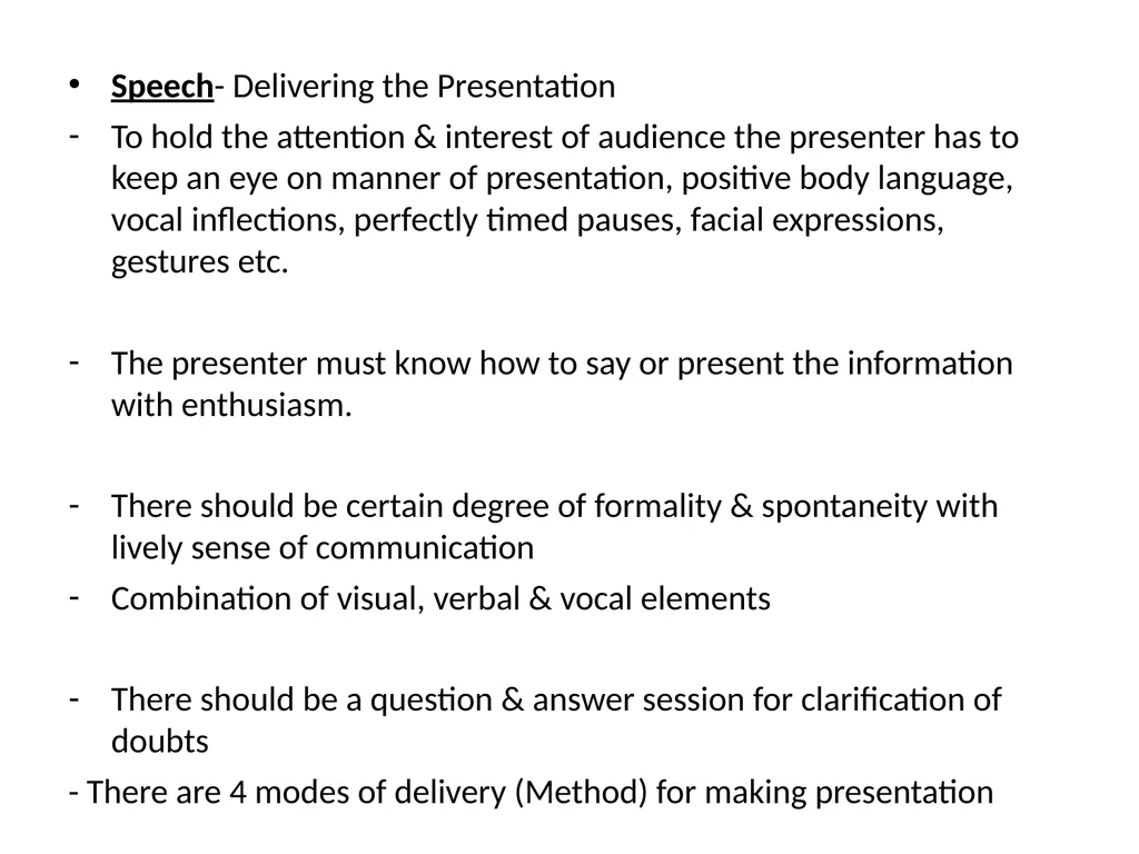 ORAL PRESENTATION Oral Presentation Definition- - slide 24 of 28