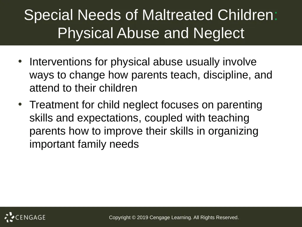 Abnormal Child Psychology Seventh Edition Chapter - slide 85 of 86