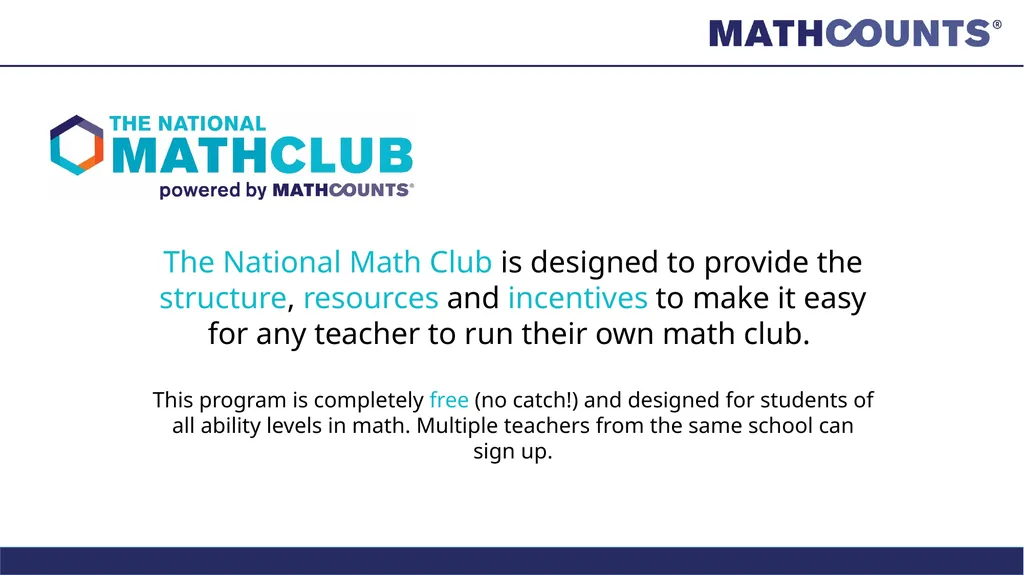 There’s a place for students who love math…and for - slide 6 of 8