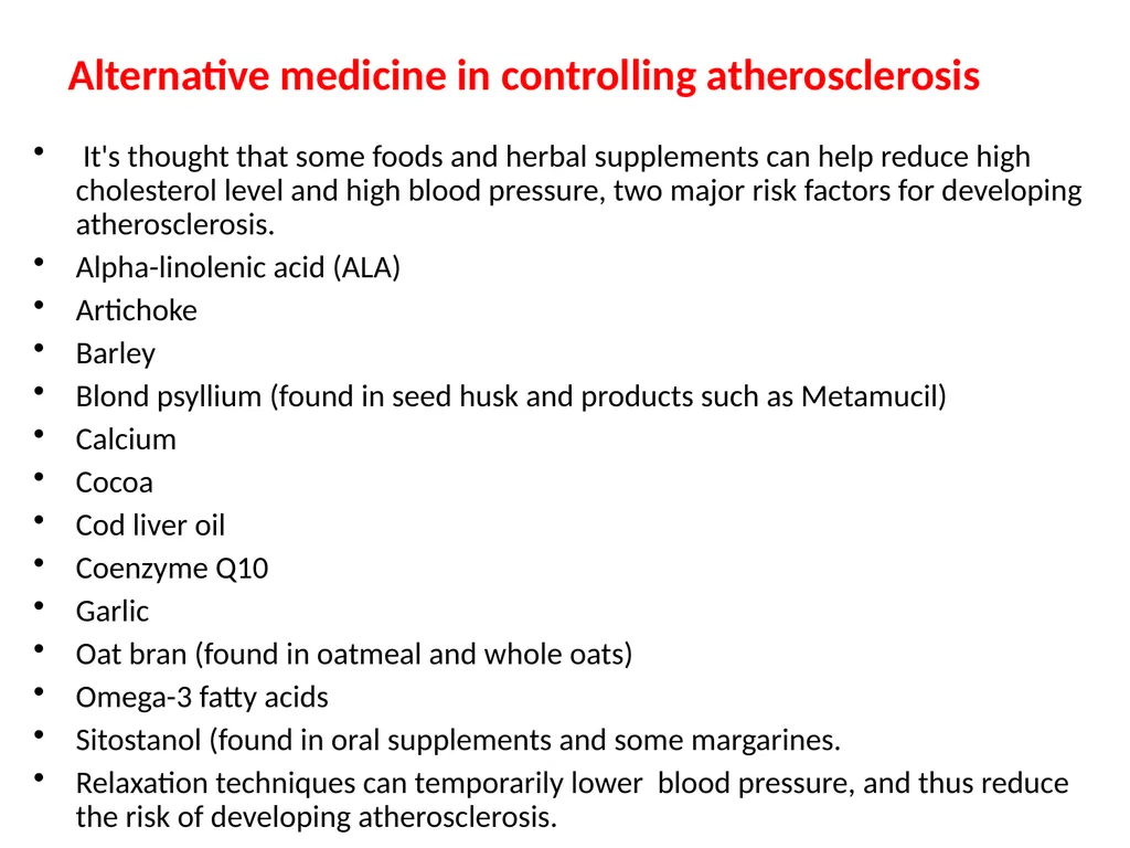 Hyper Lipidemia and Hypertension - slide 11 of 24