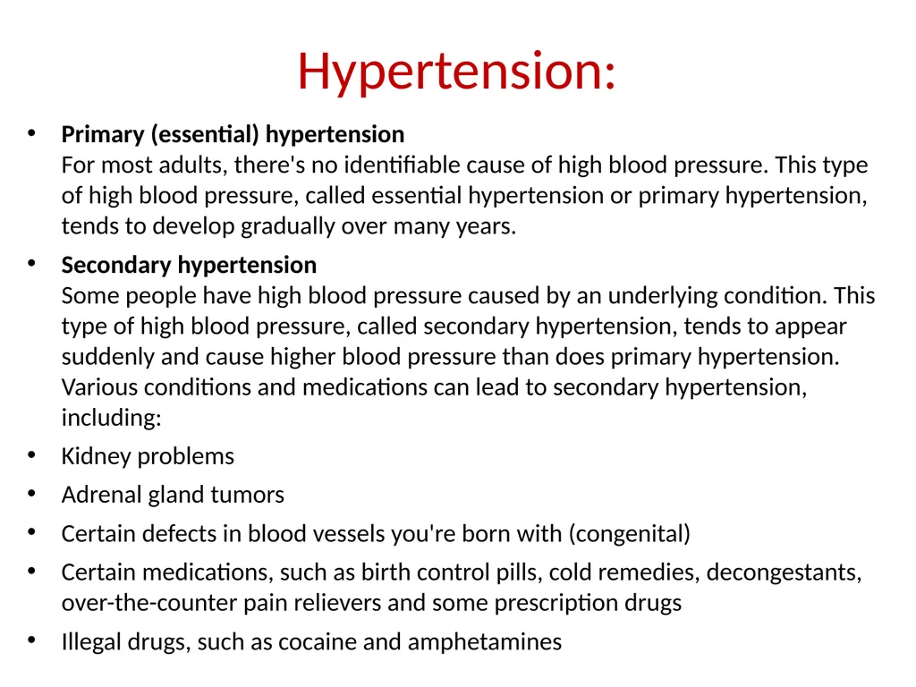 Hyper Lipidemia and Hypertension - slide 16 of 24