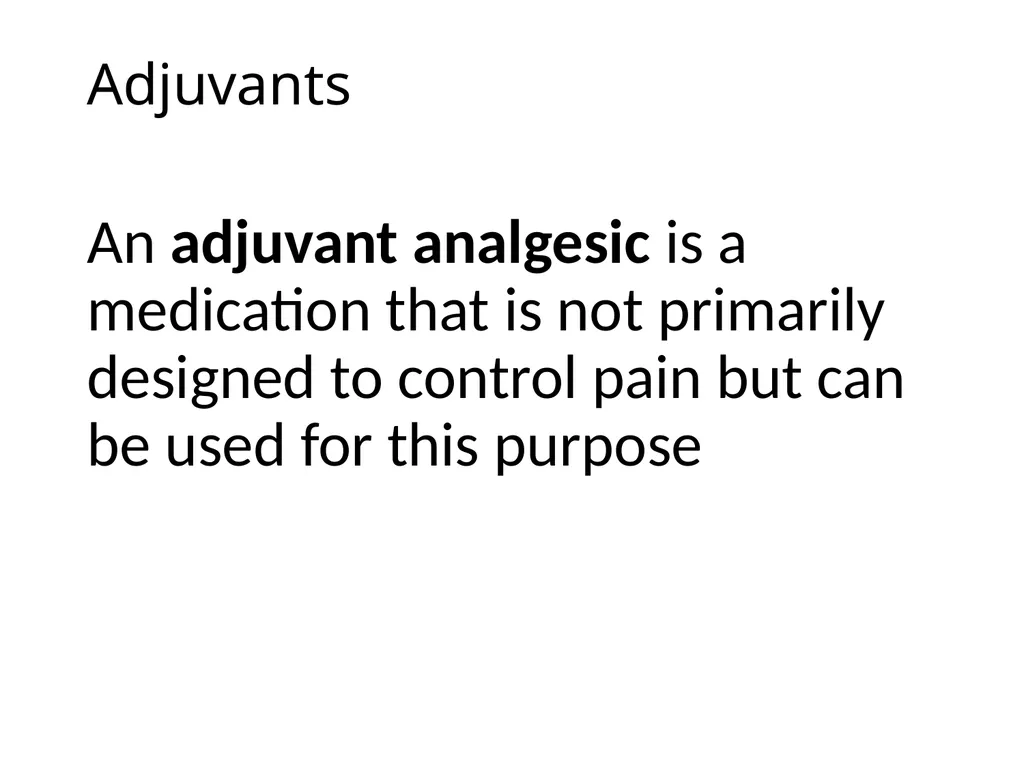 Pain Assessment & Management in Palliative Care - slide 14 of 28