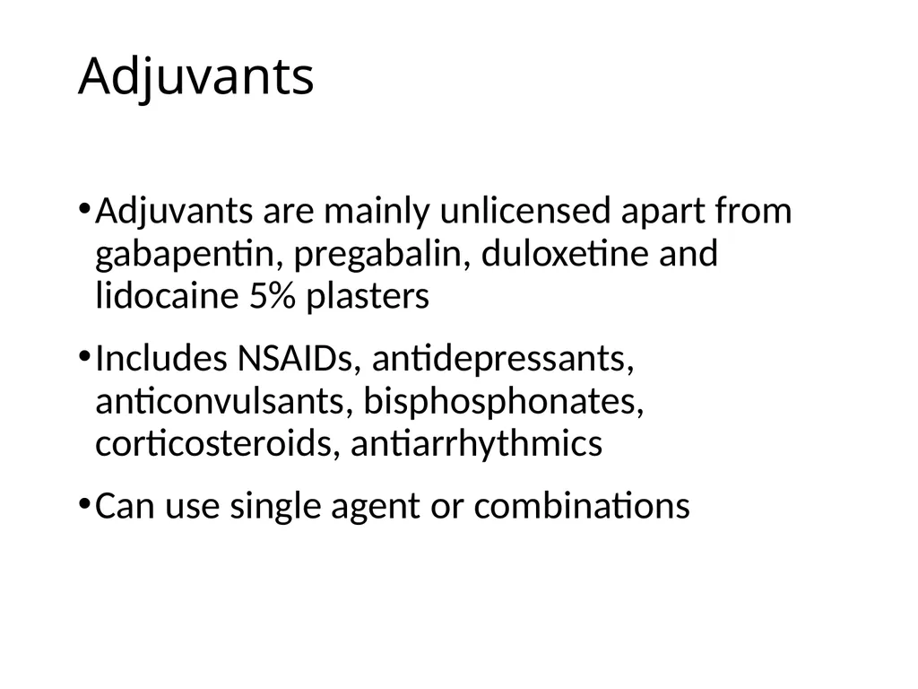 Pain Assessment & Management in Palliative Care - slide 15 of 28