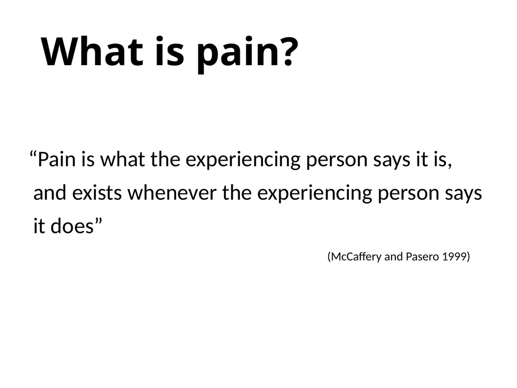 Pain Assessment & Management in Palliative Care - slide 3 of 28