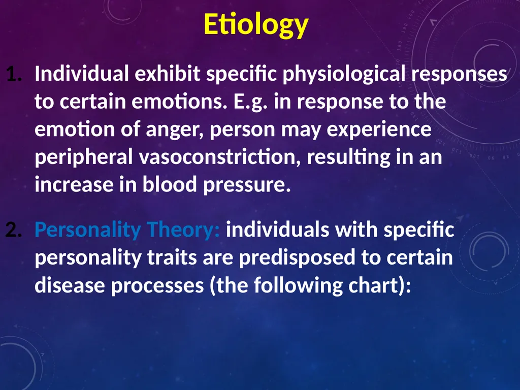 PSYCHOSOMATIC DISORDERS Introduction • - slide 4 of 11