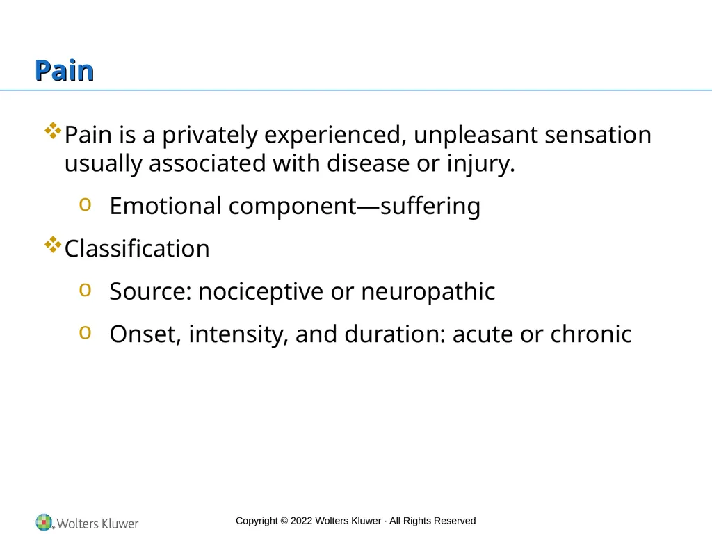 Timby’s Introductory Medical–Surgical Nursing, 13e - slide 2 of 30