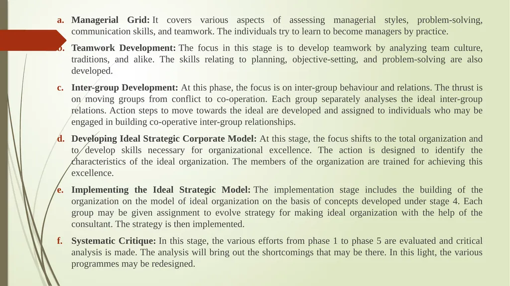 UNIT- 5 OD INTERVENTIONS Prepared by Dr. Monika - slide 15 of 17