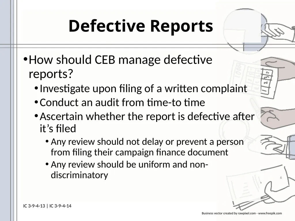 Campaign Finance Enforcement Presented by Matthew - slide 6 of 19