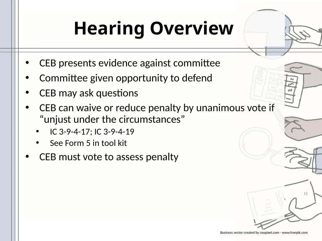 Campaign Finance Enforcement Presented by Matthew - slide 15 of 19