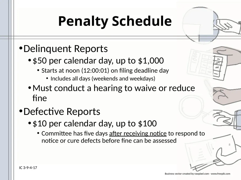 Campaign Finance Enforcement Presented by Matthew - slide 8 of 19