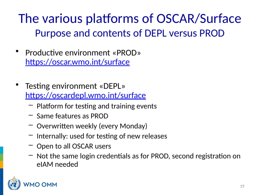 WIGOS Webinar #26 Registration processes and roles - slide 19 of 22