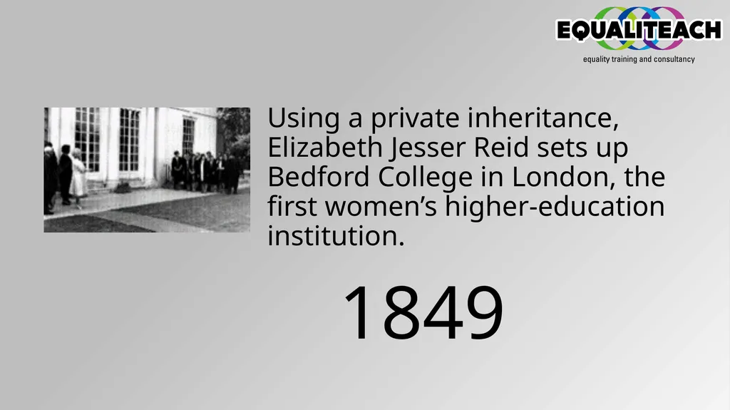 Timeline of Change Women over thirty with £5 of - slide 11 of 24