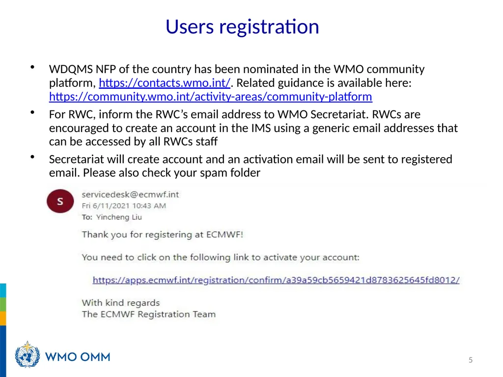 RA V Training Workshop on WDQMS for RWCs Nadi, - slide 5 of 12