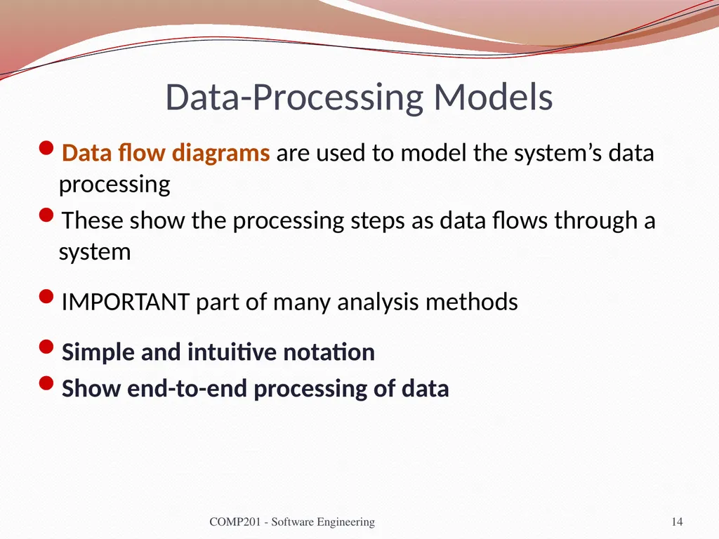 Software Engineering COMP 201 Lecturer: Sebastian - slide 14 of 35