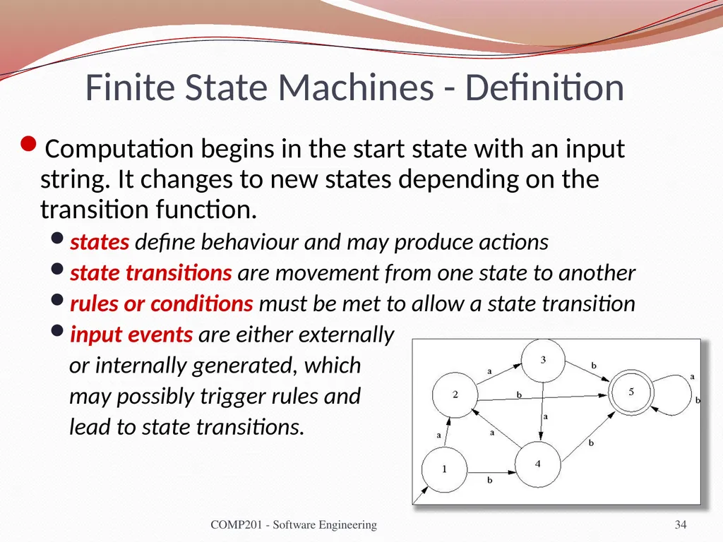 Software Engineering COMP 201 Lecturer: Sebastian - slide 34 of 35