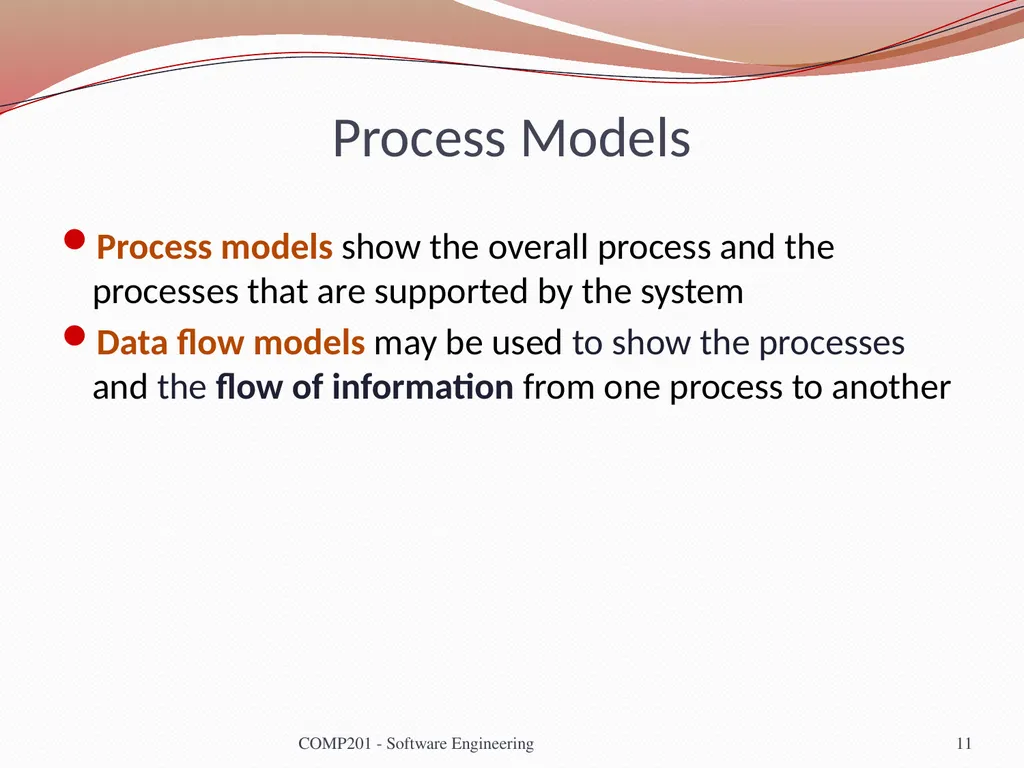 Software Engineering COMP 201 Lecturer: Sebastian - slide 11 of 35