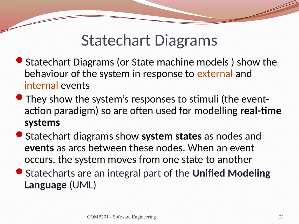 Software Engineering COMP 201 Lecturer: Sebastian - slide 21 of 35