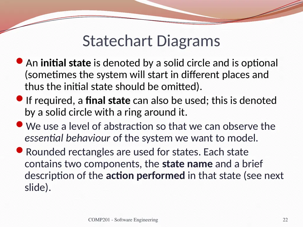 Software Engineering COMP 201 Lecturer: Sebastian - slide 22 of 35